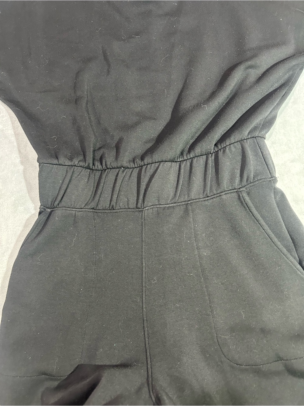Spanx AirEssentials Black Short Sleeve- Small Jumpsuit - Picture 8 of 8